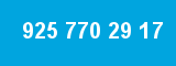 925 770 29 17 925 770 29 17